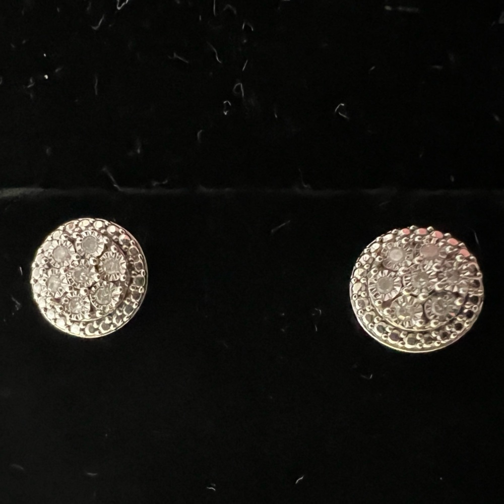 Elegant Silver Stud Earrings